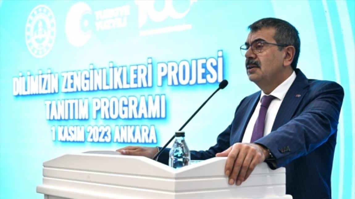 DİLİMİZİN ZENGİNLİKLERİ PROJESİ BAŞLADI